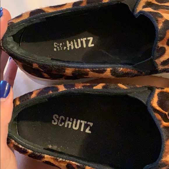 SCHUTZ leopard sneakers - Picture 3 of 5